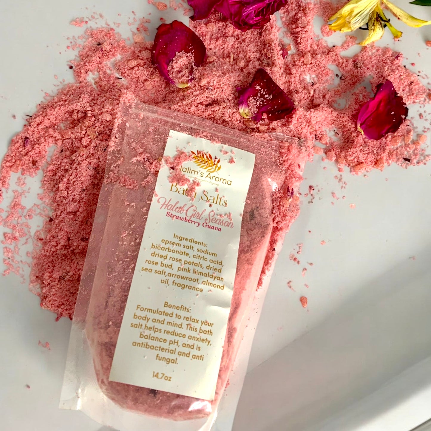 Halal Girl Season (Strawberry Guava) Bath salts