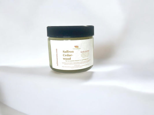 Saffron & Cedarwood  Body Butter